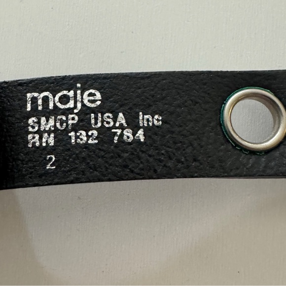 Maje Leather Belt - Picture 6 of 10